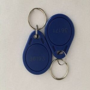 HID proxkey-III key fob chain card blue