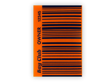 Standard size custom BAi barcode decal